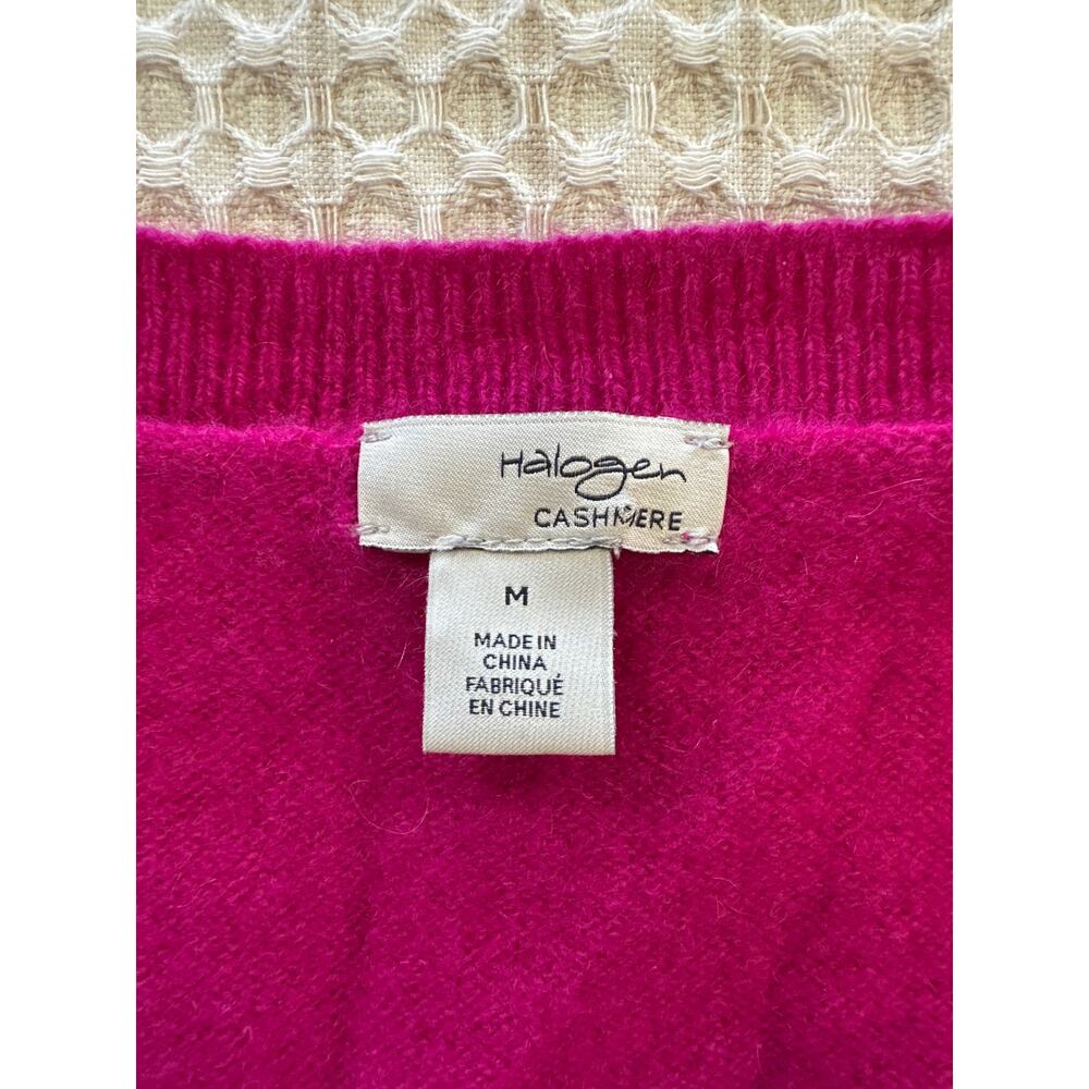 Halogen Woman’s Cashmere Sweater Size M - Picture 2 of 10